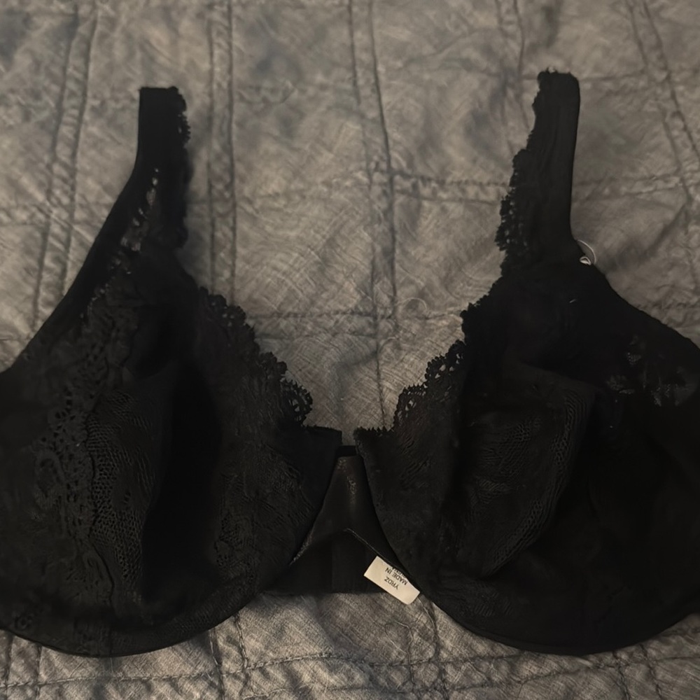 Black Lace Bra 34D #012